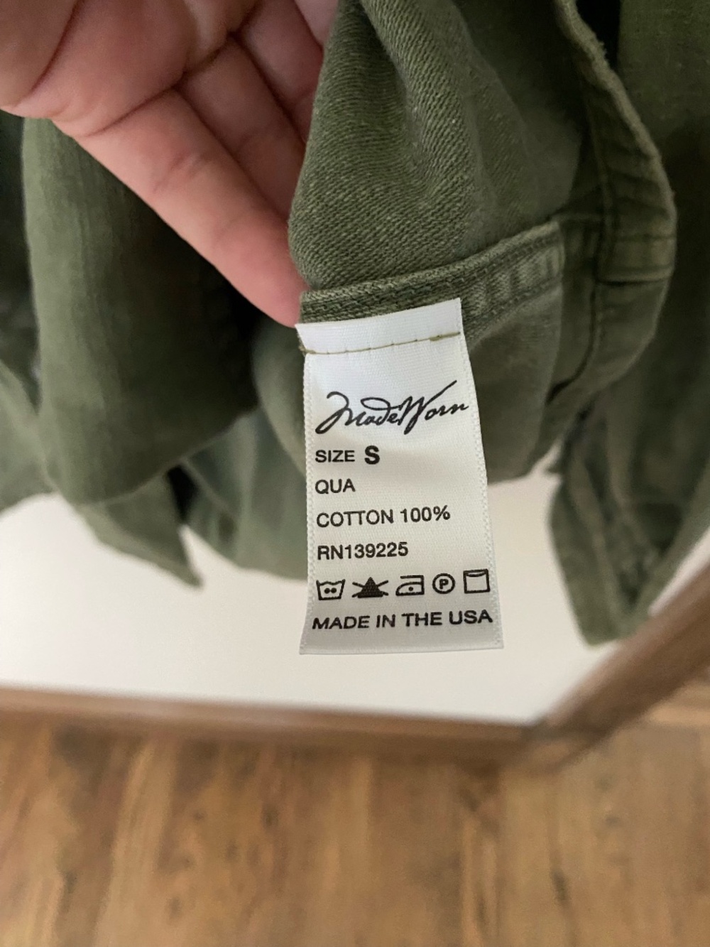 MadeWorn Grateful Dead Military Jacket XS/S Olive Green Patches NWT - Picture 5 of 7